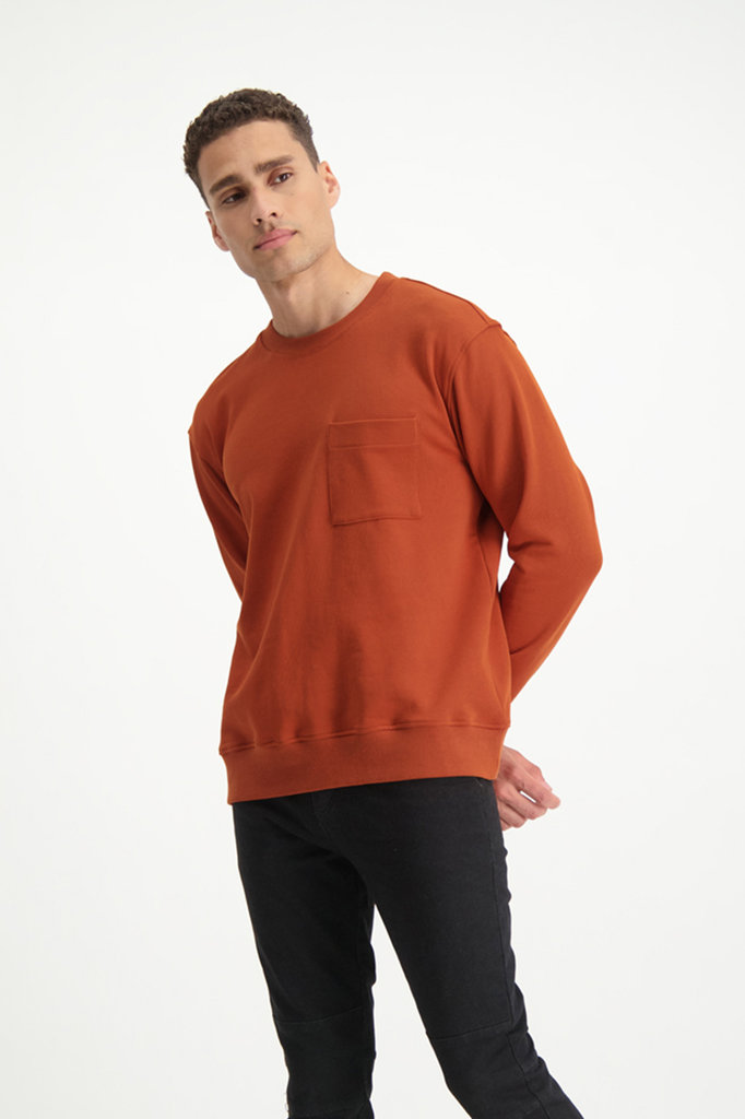 Lofty Manner Oranje Trui Dario