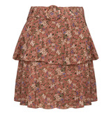 Lofty Manner Pink Floral Print Skirt Jazz