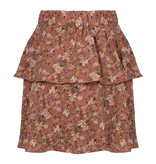 Lofty Manner Pink Floral Print Skirt Jazz