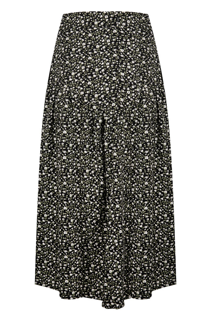 Lofty Manner Green Maxi Skirt Evelyne