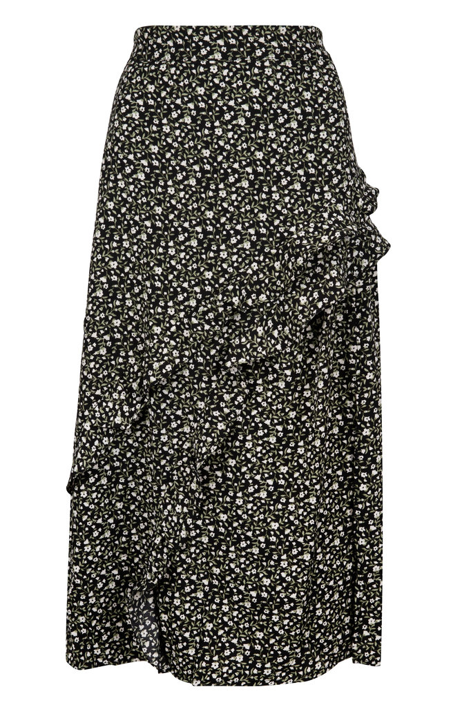 Lofty Manner Green Maxi Skirt Evelyne
