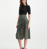 Lofty Manner Green Maxi Skirt Evelyne