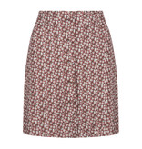 Lofty Manner Pink Flower Print Skirt Marly