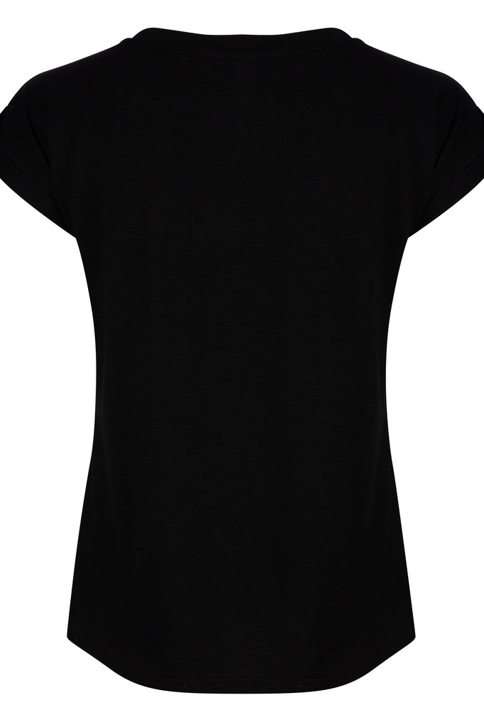 Lofty Manner Black T-shirt Zoe