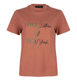 Lofty Manner Roze T-Shirt Xanna