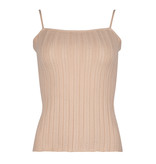 Lofty Manner Beige Knitted Camisole Jolene