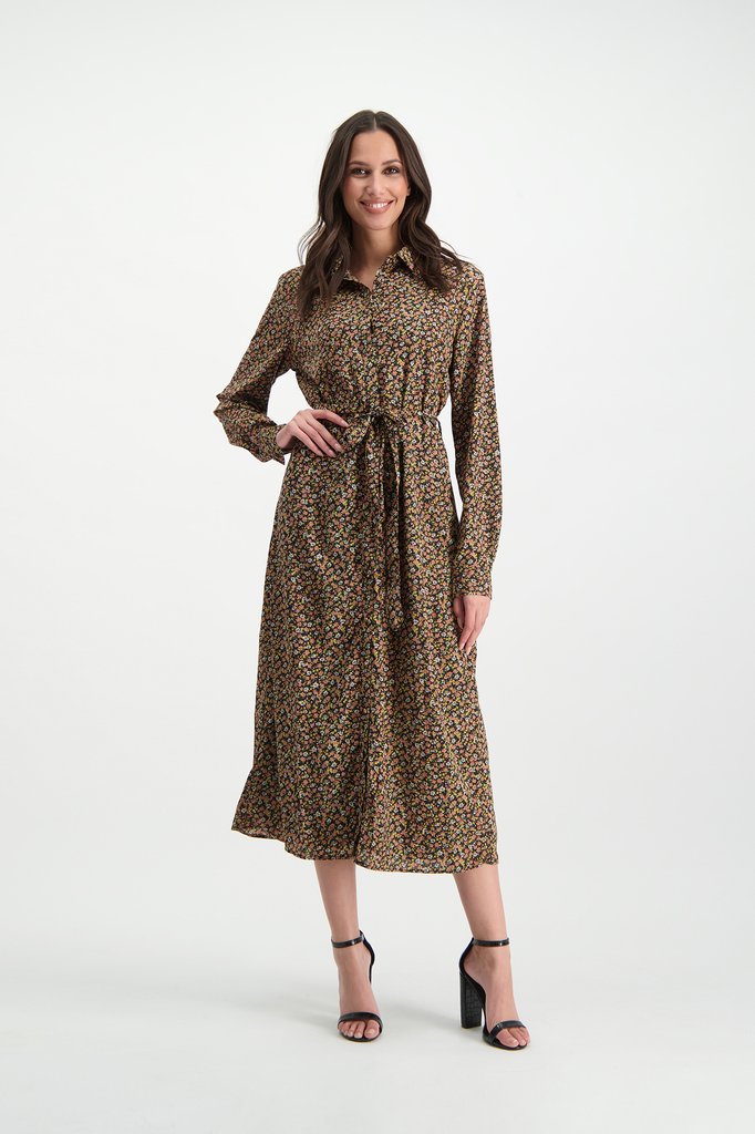 Maxi dress bloemen hotsell