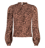 Lofty Manner Pink Panther Print Blouse Haley