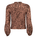 Lofty Manner Pink Panther Print Blouse Haley