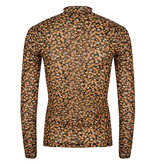Lofty Manner Orange Floral Print Top Abby