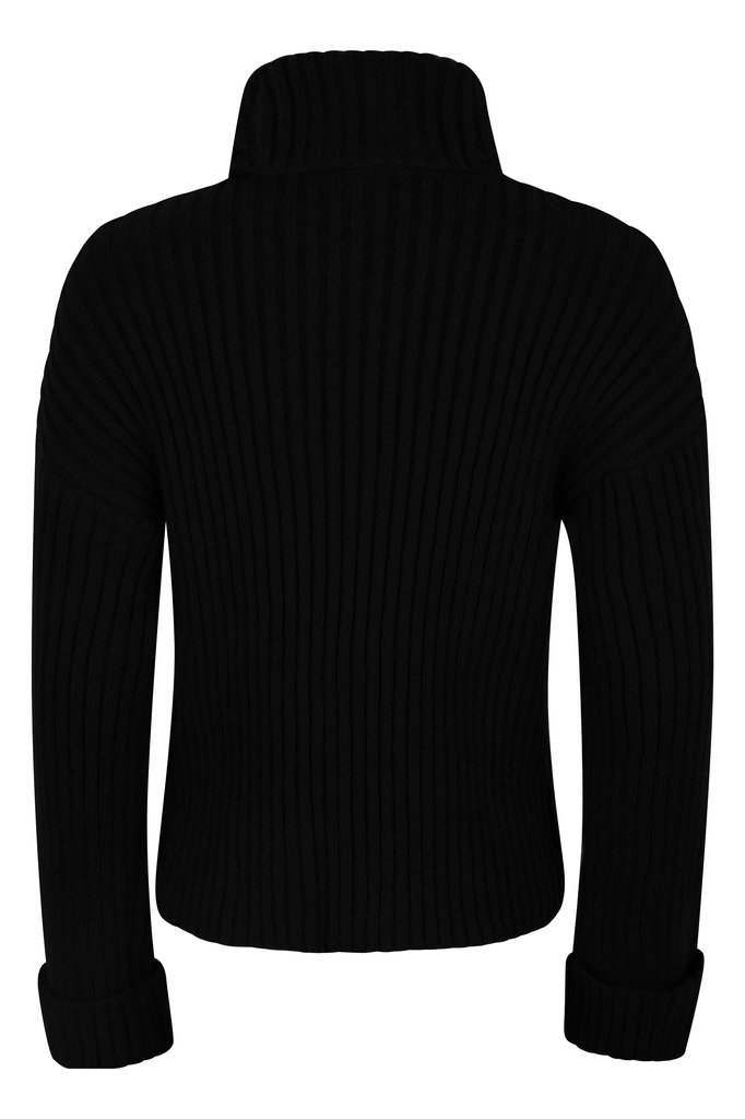 Lofty Manner Black Turtleneck Inez