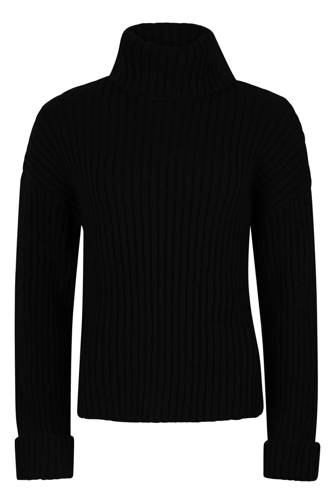 Lofty Manner Black Turtleneck Inez