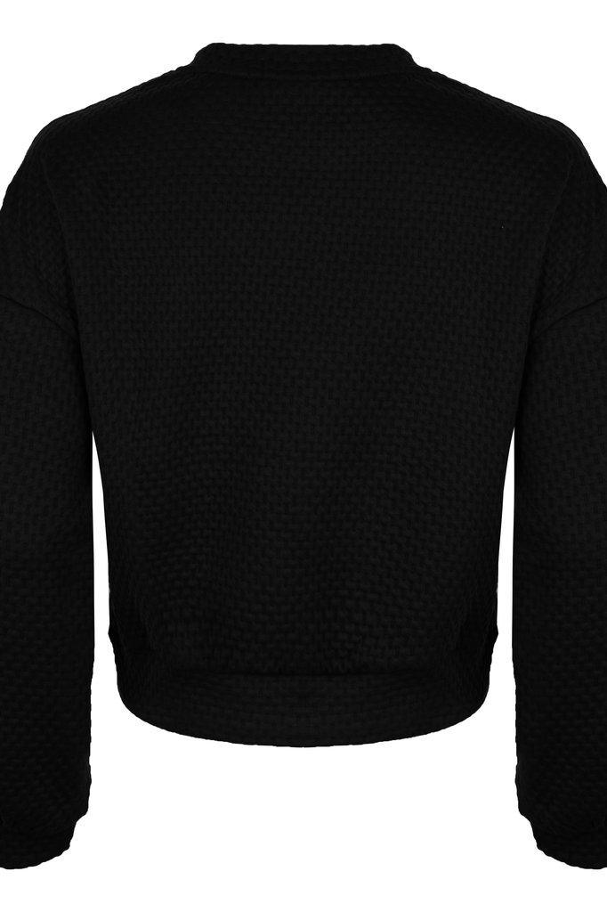 Lofty Manner Zwarte Sweater Sanna