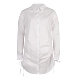 Lofty Manner White Shirt Dress Charli