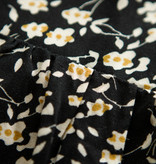 Lofty Manner Black floral print midi dress Lucia