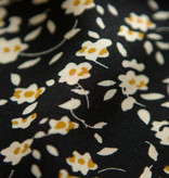 Lofty Manner Zwart Bloemenprint Rokje Marly