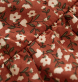 Lofty Manner Orange Floral Print Top Assiya