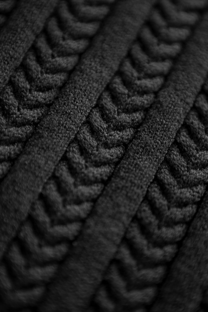 Lofty Manner Black Knitted Top Jolene
