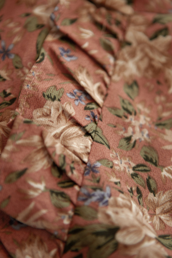Lofty Manner Pink Floral Print Blouse Roxy