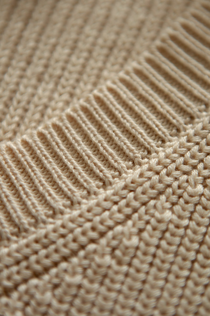 Lofty Manner Beige Knitted Spencer Alice