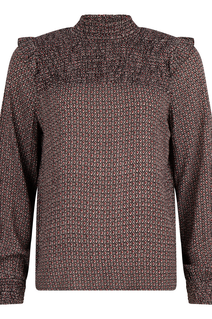 Lofty Manner Red Blouse Robine