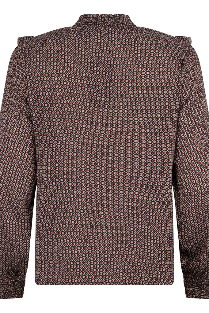 Lofty Manner Red Blouse Robine