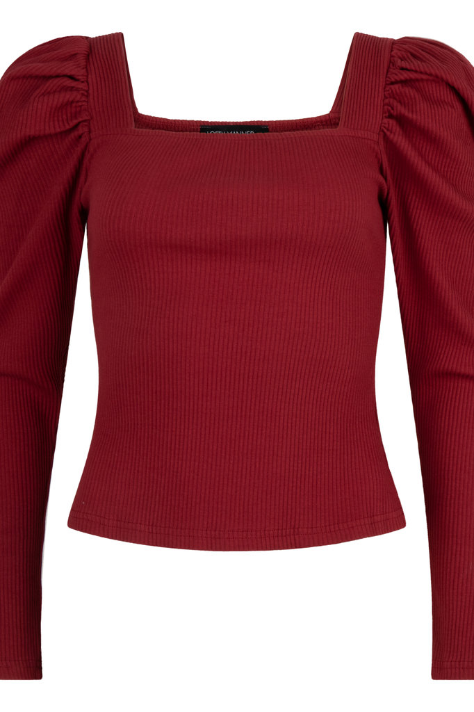 Lofty Manner Red Top Abigail