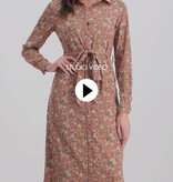 Lofty Manner Roze Bloemenprint Jurk Daisy