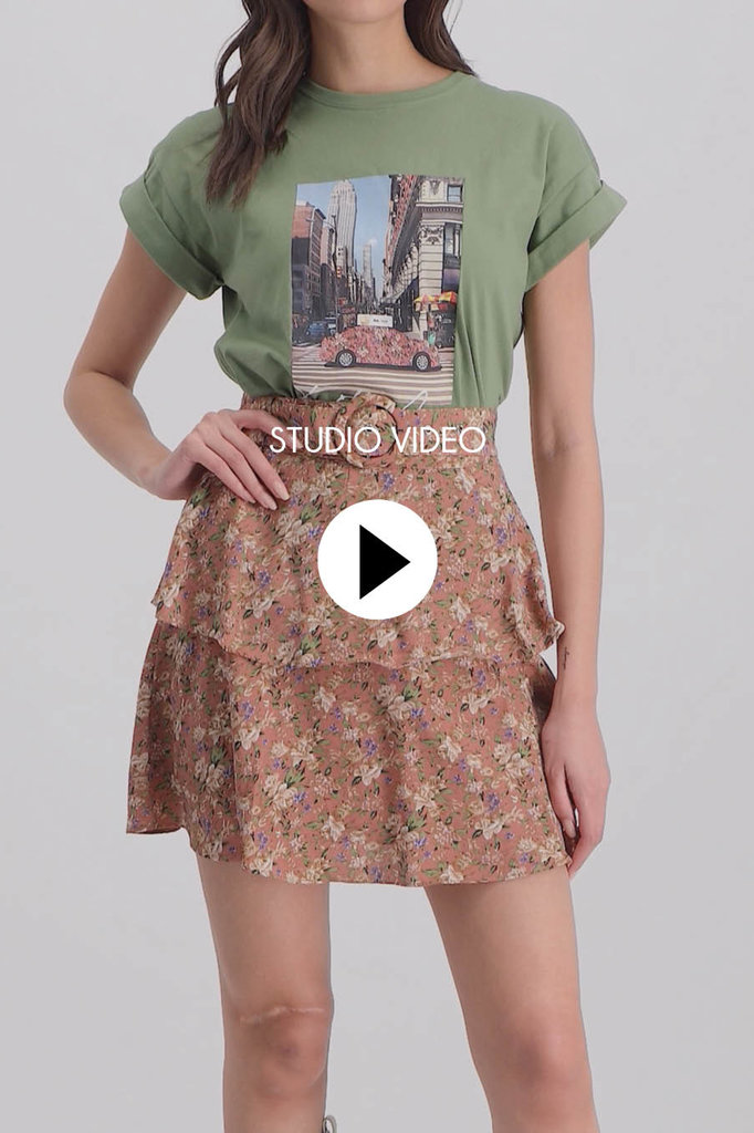 Lofty Manner Green T-shirt Alyda
