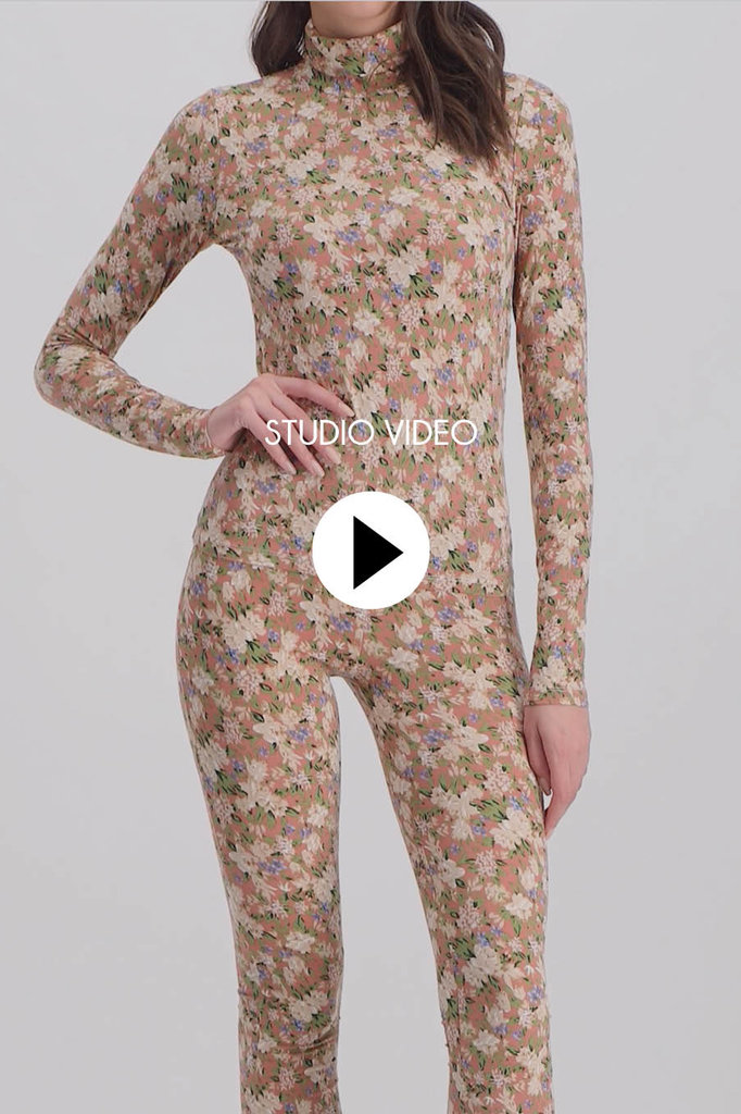Lofty Manner Roze Bloemenprint Top Celine