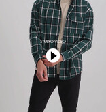 Lofty Manner Green-white Shirt Fransisco