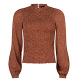 Lofty Manner Orange Blouse Haley