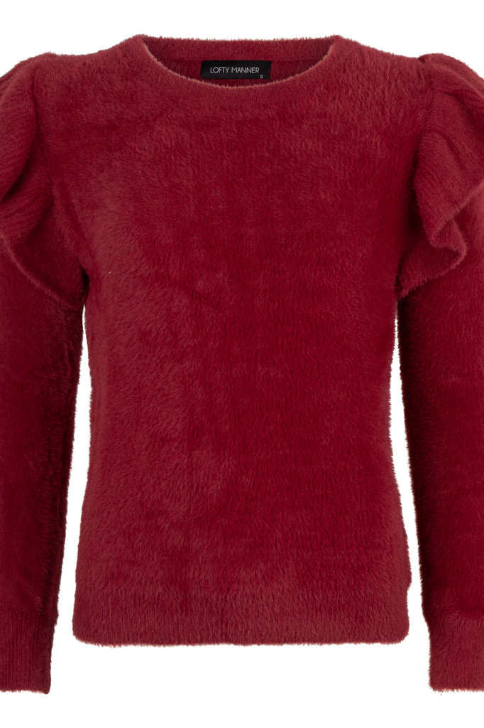 Lofty Manner Red Sweater Ariane