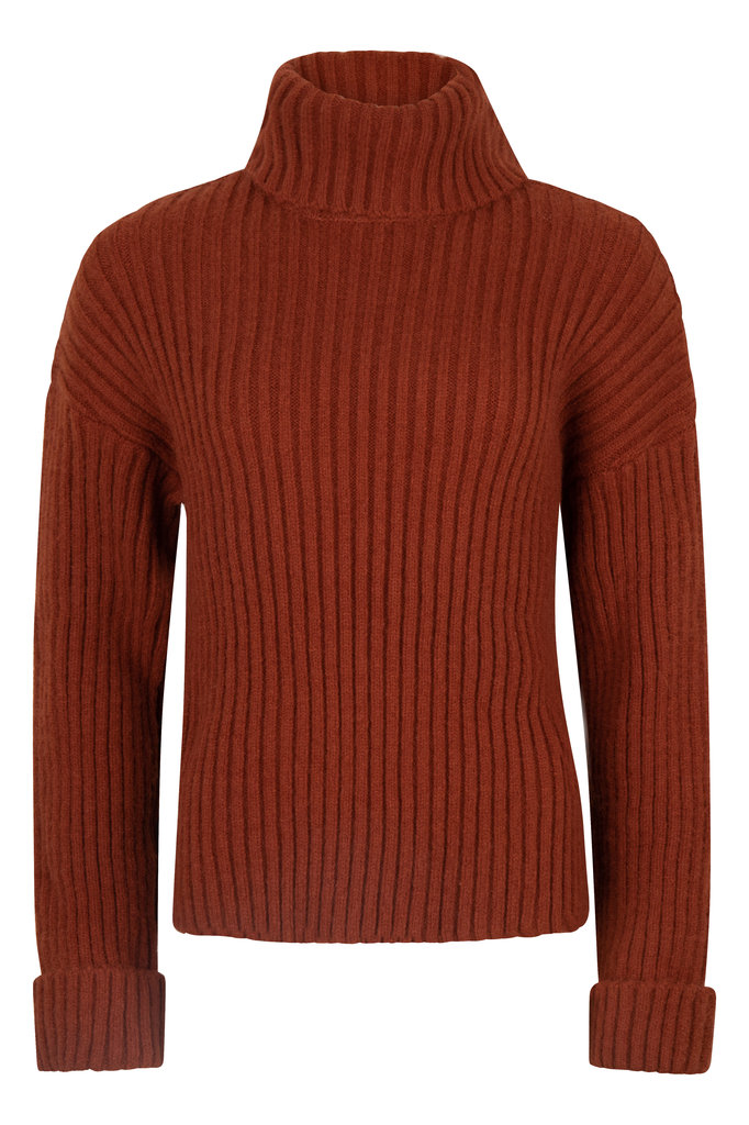 Lofty Manner Brown Turtleneck Inez