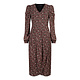 Red Floral Print Maxi Dress Fay