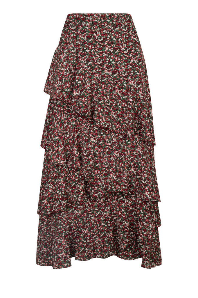 Lofty Manner Floral Print Maxi Skirt Cheryl