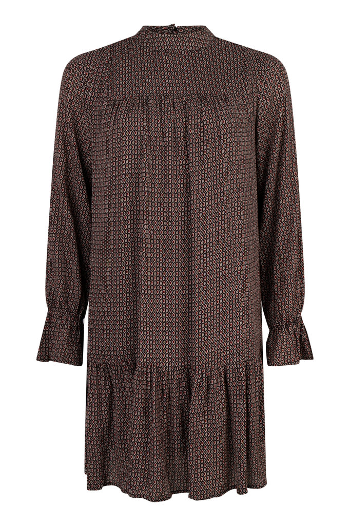 Lofty Manner Black Midi Dress Nen