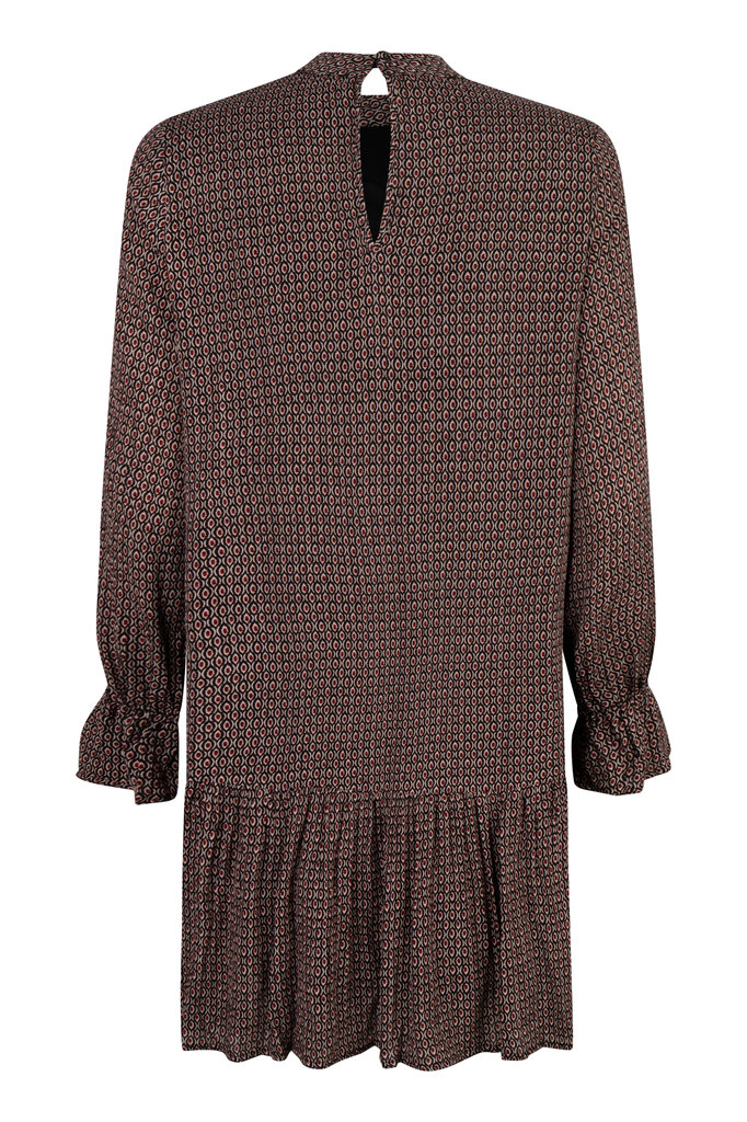 Lofty Manner Black Midi Dress Nen
