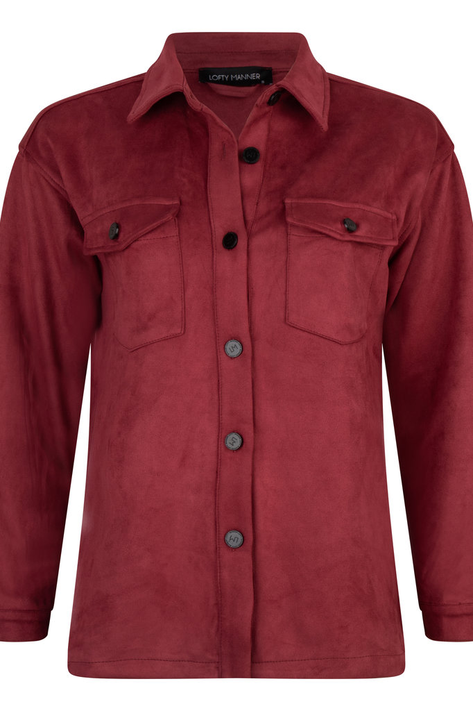 Lofty Manner Red Blouse Delilah
