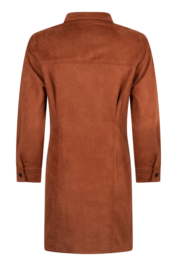 Lofty Manner Brown Midi Dress Bodine