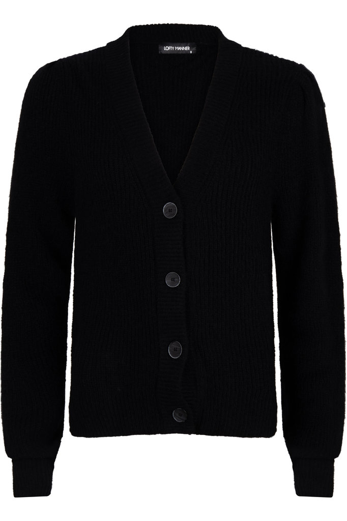 Lofty Manner Black Cardigan Gina