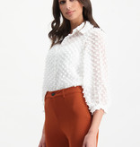 Lofty Manner White Puff Sleeve Blouse Bowie