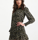 Lofty Manner Black Floral Print Top Mayra