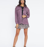Lofty Manner Purple Blouse Delilah
