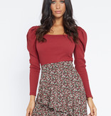 Lofty Manner Red Top Abigail