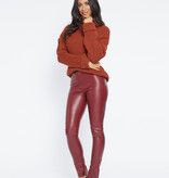 Lofty Manner Brown Turtleneck Inez