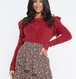 Lofty Manner Red Sweater Ariane