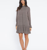 Lofty Manner Black Midi Dress Nen