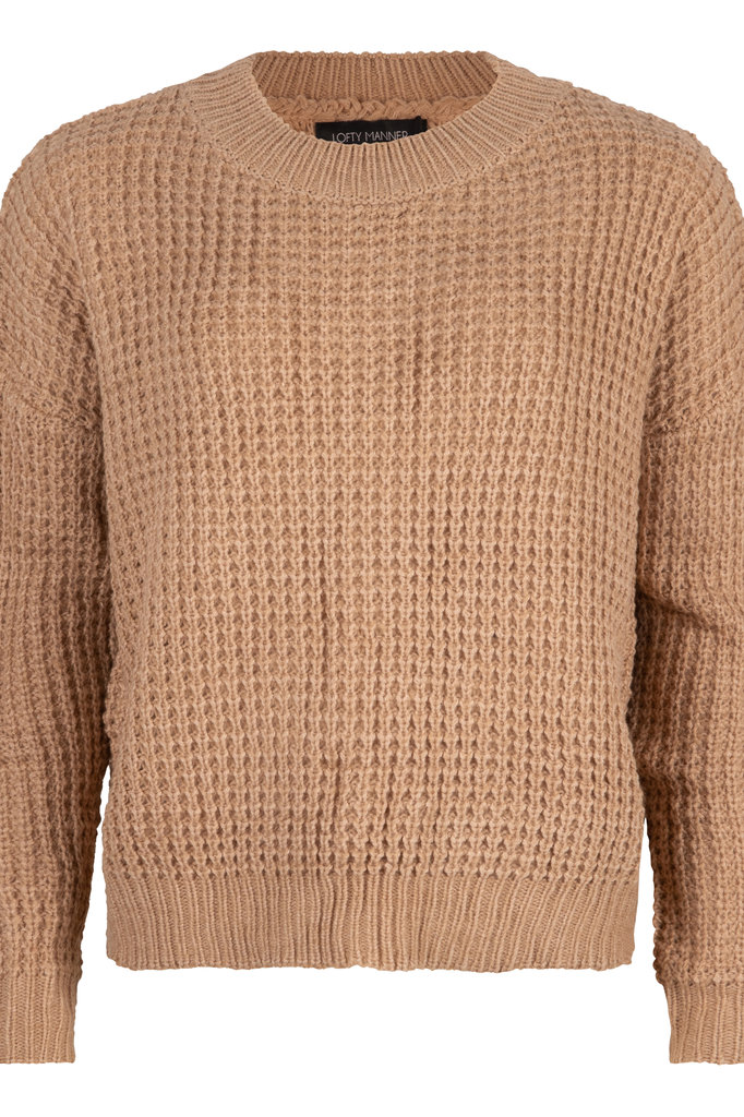 Lofty Manner Beige Sweater Shauna