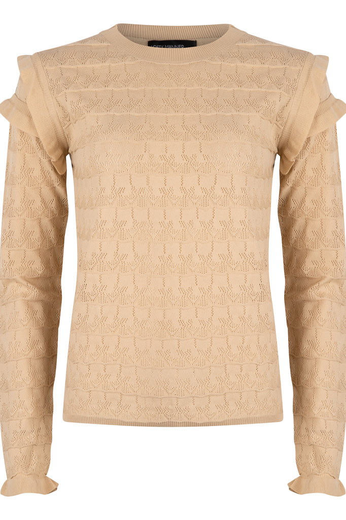 Lofty Manner Beige Trui Regina
